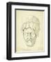 Head of a Man, 1874-Claude Conder-Framed Giclee Print