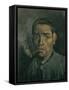 Head of a Man, 1884-1885-Vincent van Gogh-Framed Stretched Canvas