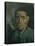 Head of a Man, 1884-1885-Vincent van Gogh-Stretched Canvas