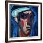 Head of a Man (Alexander Sacharoff), c.1911-Alexej Von Jawlensky-Framed Giclee Print