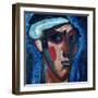 Head of a Man (Alexander Sacharoff), c.1911-Alexej Von Jawlensky-Framed Giclee Print