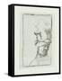 Head of a Man in a High Cap-Rembrandt van Rijn-Framed Stretched Canvas