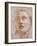 Head of a Man Looking Up-Giovanni Battista Tiepolo-Framed Giclee Print