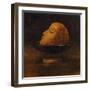 Head of a Martyr in a Bowl-Odilon Redon-Framed Giclee Print