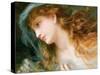 Head of a Nymph-Sophie Anderson-Stretched Canvas