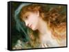 Head of a Nymph-Sophie Anderson-Framed Stretched Canvas