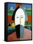 Head of a Peasant, 1928-1932-Kazimir Malevich-Framed Stretched Canvas