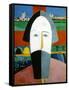 Head of a Peasant, 1928-1932-Kazimir Malevich-Framed Stretched Canvas