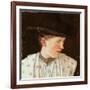 Head of a Peasant Girl, c.1880-Wilhelm Maria Hubertus Leibl-Framed Giclee Print