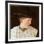 Head of a Peasant Girl, c.1880-Wilhelm Maria Hubertus Leibl-Framed Giclee Print