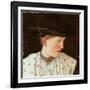 Head of a Peasant Girl, c.1880-Wilhelm Maria Hubertus Leibl-Framed Giclee Print