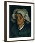 Head of a Peasant Woman, 1885-Vincent van Gogh-Framed Giclee Print