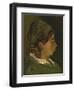 Head of a Peasant Woman: Right Profile, 1884-Vincent van Gogh-Framed Giclee Print