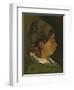 Head of a Peasant Woman: Right Profile, 1884-Vincent van Gogh-Framed Giclee Print