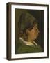 Head of a Peasant Woman: Right Profile, 1884-Vincent van Gogh-Framed Giclee Print