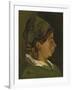 Head of a Peasant Woman: Right Profile, 1884-Vincent van Gogh-Framed Giclee Print