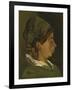 Head of a Peasant Woman: Right Profile, 1884-Vincent van Gogh-Framed Giclee Print