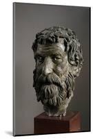 Head of a Philosopher Called Philosopher of Antikythera-null-Mounted Photographic Print