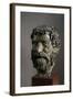 Head of a Philosopher Called Philosopher of Antikythera-null-Framed Photographic Print