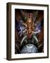 Head of a Red Dragon-Stocktrek Images-Framed Art Print