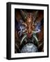 Head of a Red Dragon-Stocktrek Images-Framed Art Print