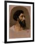 Head of a Roman, 1854-Emil Jacobs-Framed Giclee Print