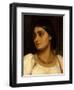 Head of a Roman Model-Frederic Leighton-Framed Giclee Print