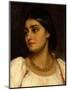 Head of a Roman Model-Frederic Leighton-Mounted Giclee Print