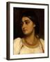 Head of a Roman Model-Frederic Leighton-Framed Giclee Print