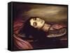 Head of a Saint Woman, 1925-Julio Romero de Torres-Framed Stretched Canvas