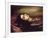 Head of a Saint Woman, 1925-Julio Romero de Torres-Framed Giclee Print