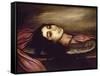 Head of a Saint Woman, 1925-Julio Romero de Torres-Framed Stretched Canvas