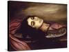 Head of a Saint Woman, 1925-Julio Romero de Torres-Stretched Canvas