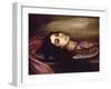 Head of a Saint Woman, 1925-Julio Romero de Torres-Framed Giclee Print