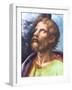 Head of a Saint-Giulio Romano-Framed Giclee Print