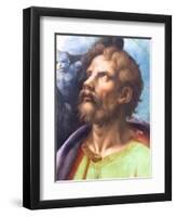 Head of a Saint-Giulio Romano-Framed Giclee Print