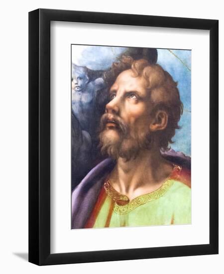 Head of a Saint-Giulio Romano-Framed Giclee Print