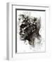 Head of a Satyr-Michelangelo Buonarroti-Framed Giclee Print