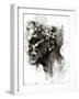 Head of a Satyr-Michelangelo Buonarroti-Framed Giclee Print