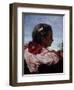 Head of a Spanish Girl, 1860-John Phillip-Framed Giclee Print