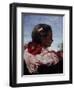 Head of a Spanish Girl, 1860-John Phillip-Framed Giclee Print