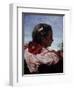 Head of a Spanish Girl, 1860-John Phillip-Framed Giclee Print