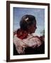 Head of a Spanish Girl, 1860-John Phillip-Framed Giclee Print