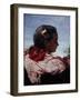 Head of a Spanish Girl, 1860-John Phillip-Framed Giclee Print