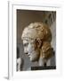 Head of a Statue of Ares. Roman Sculpture after Original of About 430 BC. Glytothek. Munich-null-Framed Giclee Print