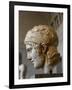 Head of a Statue of Ares. Roman Sculpture after Original of About 430 BC. Glytothek. Munich-null-Framed Giclee Print