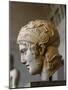 Head of a Statue of Ares. Roman Sculpture after Original of About 430 BC. Glytothek. Munich-null-Mounted Giclee Print