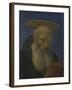 Head of a Tonsured, Bearded Saint (From Carnesecchi Tabernacl), C. 1440-Domenico Veneziano-Framed Giclee Print