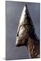 Head of a Viking Warrior, C9th-11th Century-null-Mounted Photographic Print