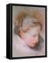Head of a Woman, 1568-1569-Federigo Barocci-Framed Stretched Canvas